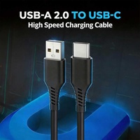 Câble de charge rapide USB-C TPE haute performance, vente directe d'usine Cantell, câble de type C 3A