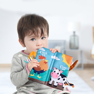 <span class=keywords><strong>Libros</strong></span> <span class=keywords><strong>de</strong></span> Tela <span class=keywords><strong>para</strong></span> Bebés con Diseños Nuevos y Únicos, Juego <span class=keywords><strong>de</strong></span> Juguetes Educativos Tempranos con Temática Animal Montessori - Product Image 3