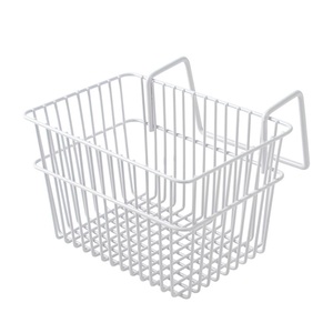 Panier de rangement mural carré moderne en fer forgé sans perçage pour bureau, tiroir de rangement mural écologique pour dortoir et chevet - Product Image 1