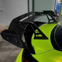 Aileron arrière en fibre de carbone sèche pour BMW M2 G87 M3 G80 M4 G82, style A, type col de cygne