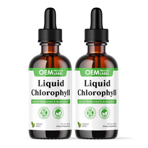 Gotas de Clorofila OEM, Antioxidantes Herbales, Desodorante para la Desintoxicación del Hígado, Alivio del Mal Aliento, Reducción del Apetito, Colágeno - Product Image 1