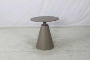 Conjunto de <span class=keywords><strong>Muebles</strong></span> de Jardín Modernos <span class=keywords><strong>para</strong></span> Hotel o Resort, Mesa de Centro Redonda de Aluminio de 3 Piezas con Sillas de Comedor <span class=keywords><strong>para</strong></span> Balcón Pequeño - Product Image 6