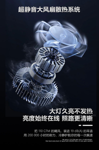 Cao Cấp Led Ống Kính Đèn Pha Q70 Bi LED Chiếu <span class=keywords><strong>3</strong></span> Inch H4 Đèn Cho Xe 58W 5800 6500K 12V LED Ánh Sáng Cho Xe Sửa Đổi - Product Image 4