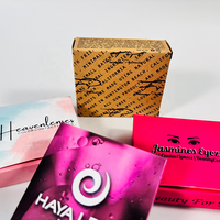 Boîte en papier pour lentilles de contact avec logo personnalisé de luxe, impression couleur intégrale, emballage cosmétique en gros pour lentilles de contact colorées