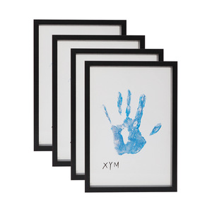 Cadre photo moderne simple et transfrontalier pour <span class=keywords><strong>Amazon</strong></span> DIY cadeau commémoratif maison de famille A5/A4/bébé main et <span class=keywords><strong>empreinte</strong></span> ensemble de cadres photo à quatre fentes - Product Image 6