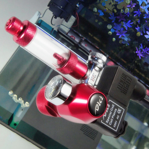 DICI-Regulador de CO2 de calibre único, contador de burbujas, barato, de aluminio, para acuario, 40-80 - Product Image 5