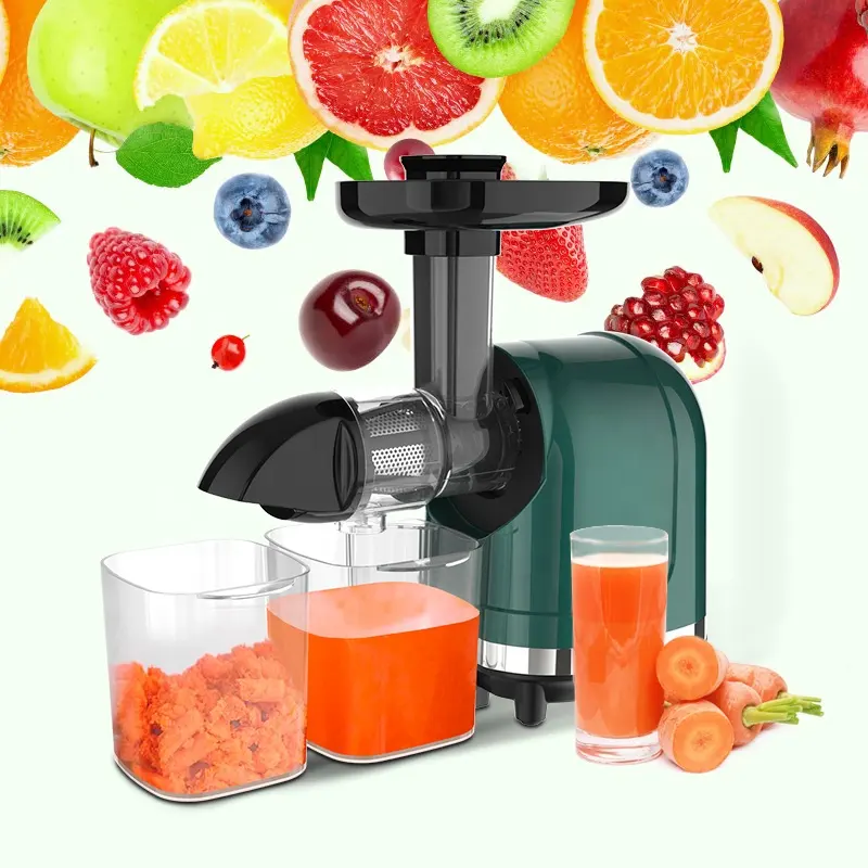 Elektrische Fruitgroente Juicer Machine Oranje Citrus Koude Pers Slow Juicer Afzuigmachine