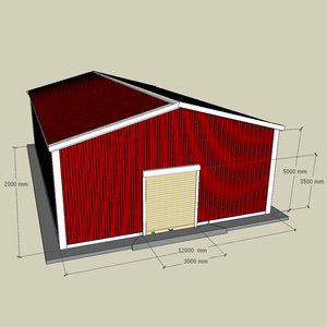 Entrepôt préfabriqué <span class=keywords><strong>en</strong></span> acier bon marché hangar <span class=keywords><strong>de</strong></span> stockage <span class=keywords><strong>de</strong></span> <span class=keywords><strong>jardin</strong></span> <span class=keywords><strong>en</strong></span> métal abris <span class=keywords><strong>de</strong></span> <span class=keywords><strong>jardin</strong></span> extérieurs préfabriqués - Product Image 3
