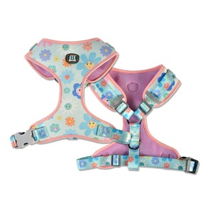 MIDEPET 2022, arnés para perro con logotipo de diseñador personalizado, superventas, acolchado de poliéster suave ajustable en forma de H, piel sólida, regalo de Año Nuevo - Product Image 4