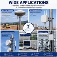 Câble GPS TNC de 5 mètres avec connecteur mâle, câble coaxial pour la navigation de précision, les applications de communication des passerelles IoT et des routeurs
