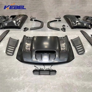 Mới đến xe <span class=keywords><strong>Bumper</strong></span> phía trước grills đèn pha đèn sương mù mui xe Fender bên trong phía trước <span class=keywords><strong>Bumper</strong></span> Kit cho Dodge Ram 1500 TRX 2021 Pickup - Product Image 2