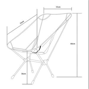 Silla de Playa Plegable Ligera de Aluminio para Exteriores, Fácil de Transportar, Silla de Camping Portátil de Lujo para Niños, Plan40 - Product Image 6