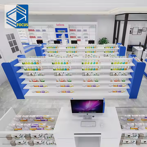 Высококачественные медицинские витрины, медицинский магазин, аптечный магазин, стеллажи для аптечного магазина, дизайнерские полки для аптек - Product Image 3