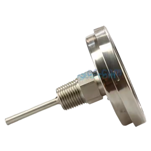 Termómetro Industrial Bimetálico de Dial, Precio de Fábrica, Totalmente en Acero Inoxidable, Compatible con OEM y ODM, Instrumentos de Medición de Temperatura - Product Image 2