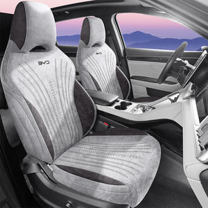 Fundas <span class=keywords><strong>de</strong></span> Asiento <span class=keywords><strong>de</strong></span> Coche Personalizadas <span class=keywords><strong>de</strong></span> Cuero <span class=keywords><strong>de</strong></span> Gamuza <span class=keywords><strong>de</strong></span> Alta Calidad para BYD Song Plus Seal U Dmi 2022-2026, Juego Completo - Product Image 3
