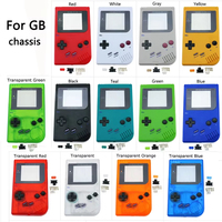 Carcasa Clásica para Consola de Juegos con Botones y Almohadillas Conductivas de Plástico para Gameboy GB