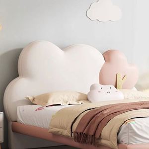 Girls Cloud Tree <b>Bed</b> Solid Wood <b>Single</b> Frame All-in-One Slat <b>Base</b> Kids Bedroom - Product Image 2