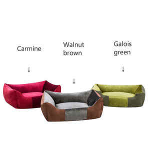 <strong>Fashion</strong> Design Pet Sleeping <strong>Bed</strong> Washable Removable <strong>Dog</strong> <strong>Bed</strong> Cushion Eco-friendly Suede Pet Sofa <strong>Bed</strong> With Zipper - Product Image 5