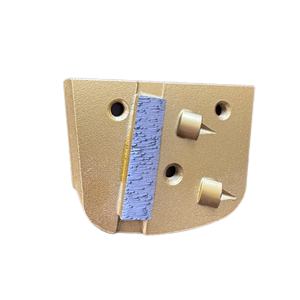 Tampon de meulage de sol pour grattoir à revêtement époxy Lavina avec 2*1/4 PCD Segment Diamond Tools Chaussures de meulage - Product Image 4