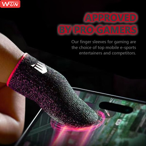 Fundas para Dedos para Juegos en Pantalla Táctil, Guantes para Puntas de Dedos, Accesorios Duraderos para Juegos Móviles, Fundas Delgadas Anti-Sudor - Product Image 4