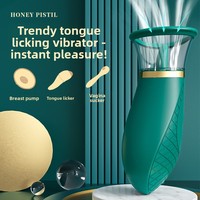 Best-seller Amazon : Dildo vibrant étanche à stimulation lingual et succion pour femmes ; Jouet sexuel pour adultes, masseur et masturbateur