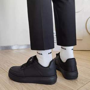 2025 New Trend White Campus <b>Shoes</b> Wear Resistant Thick Soled Anti Slip Laced Skate <b>Shoes</b> Breathable Sports <b>Casual</b> <b>Shoes</b> - Product Image 5