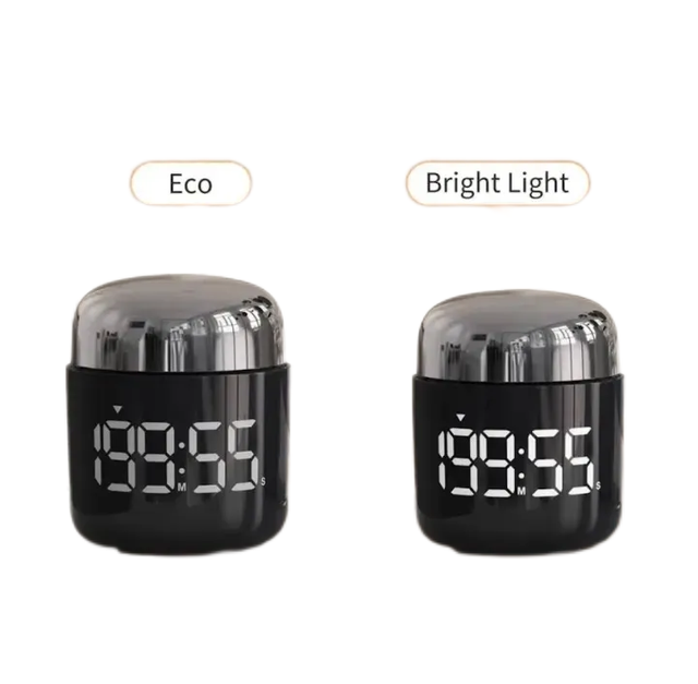 Kitchen 199 Minutes Countdown Large Visual Digital Timer Silent Classroom Count-up Stopwatch Mechanical Battery Timer