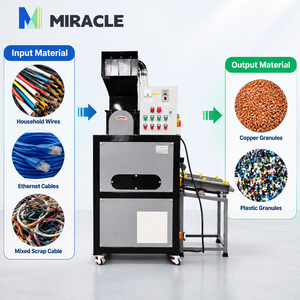 Granulateur de câbles en cuivre Miracle Small 15kW, automatique, haute productivité, pour les déchets de câbles compacts et le recyclage des câbles - Product Image 2