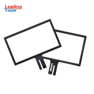 Monitor de pantalla táctil LCD capacitivo legible a la luz del sol, panel táctil impermeable plano interactivo Industrial de 23" - Product Image 4