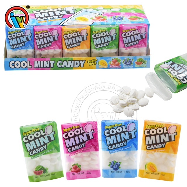 Factory Candy Sweets Sugar Free Cool Mint Tablet Candy for Sale