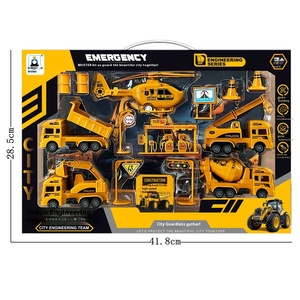 Modellino di Veicolo da Costruzione Huilil City 1:50 134-22, Confezione Regalo per Ragazzi, Giocattoli in Plastica per Bambini, Modellino di <span class=keywords><strong>Camion</strong></span> - Product Image 3