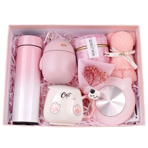 Ensemble cadeau de tasse à eau intelligente pour femmes cadeau d'affaires et d'anniversaire flacon à vide tasse à thé/café en céramique accessoires de café intelligents - Product Image 1