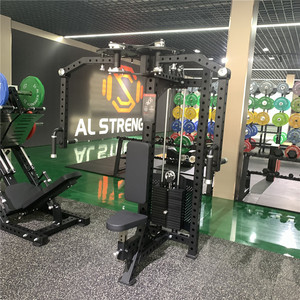 Equipo de Gimnasio Comercial, Máquina de Ejercicios para Pectorales y Deltoides, Equipo de Gimnasio con Placas para Pecho, Espalda y Piernas, Seguro para Uso en Gimnasio - Product Image 2