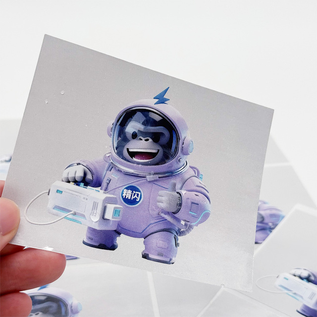 Custom Logo Cartoon Adhesive Vinyl Sticker Die Cut Waterproof UV-Resistant Label for Branding Laptop Phone Craft Decoration