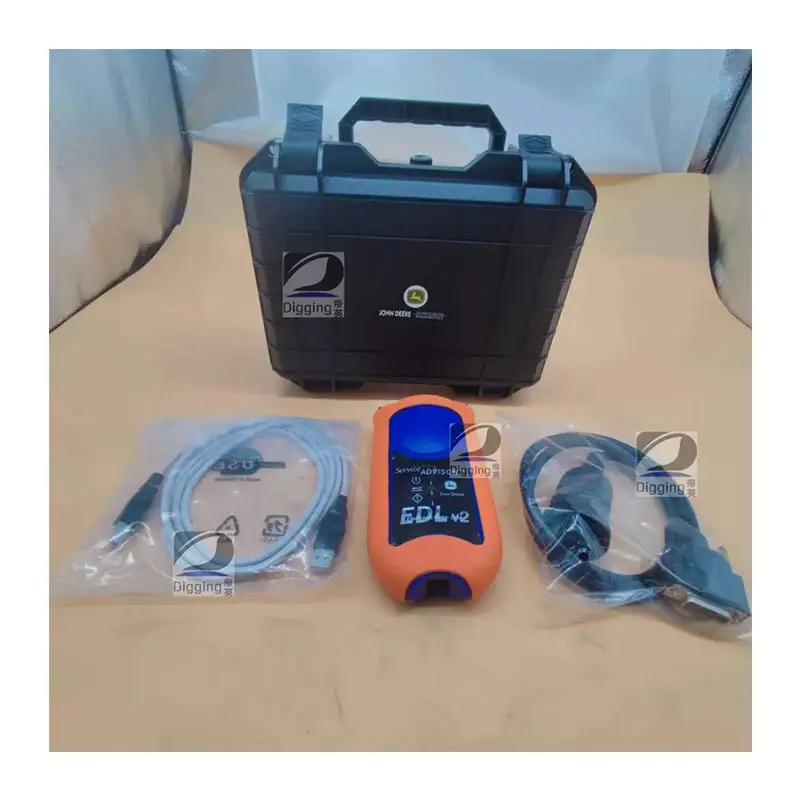 DIGGING alta calidad para John Deere EDL V2 Toolbox kit de herramientas de diagnóstico control remoto para instalar el programa