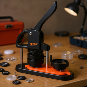 Máquina para hacer botones de 58 mm, kit de prensa manual de plástico, forma redonda, para imprentas - Product Image 2