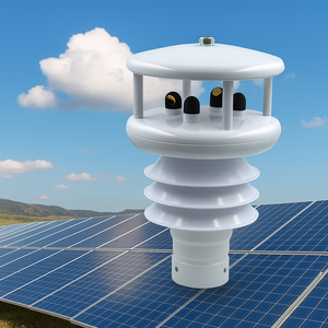 Stazione meteorologica a ultrasuoni all-in-one con certificazione CE, uscita RS485, sensore per vento, temperatura dell'aria, umidità/solare/PM2.5/pioggia - Product Image 1