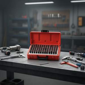 Ttake Calibrated Pin <b>Gauge</b> Blocks Set Metric 0.80 To 10.00 Mm For Precision <b>Measurement</b> Tap And Die <b>Tools</b> - Product Image 3