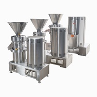 Professionele industriële noten-, fruit- en groenteverwerkingsmachine, amandel-, pinda-, hazelnoot- en pistache-maler met motor voor bakkerijen