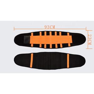 Cintura in Neoprene resistente con involucro dimagrante regolabile per allenamento sudore per la schiena per la protezione della vita - Product Image 3