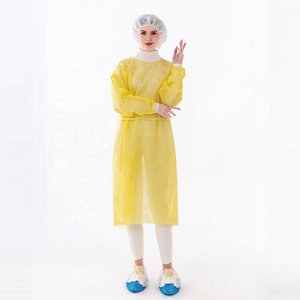 20gsm 40gsm ماء ثوب عزل غير منسوج يمكن التخلص منه باللون الأبيض والأزرق والأصفر EOS نوع التعقيم PP/SMS + PE المواد - Product Image 4