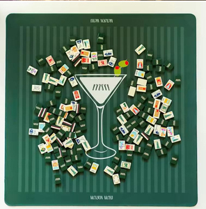 Juego de Mahjong Americano de Lujo Moderno en Acrílico Verde, 160 Fichas, Tema Empire State, Juego de Viaje Portátil con <span class=keywords><strong>4</strong></span> Soportes y Empujadores, OEM - Product Image 4