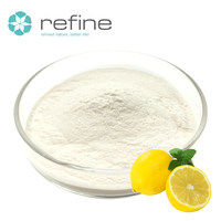 Poudre de citron de qualité alimentaire, séchée par atomisation, blanche, fournie par l'usine