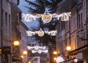 Luz LED personalizada para exteriores, impermeable IP65, luz de calle cruzada 2D para decoraciones navideñas LED, luz de decoración para festivales LED - Product Image 1