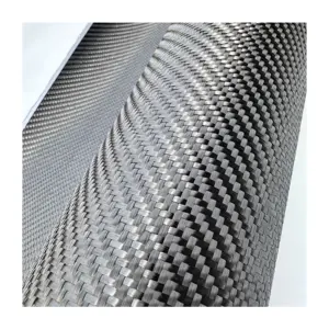 Professional High Strength T700 12K 400gsm Twill / Plain Carbon Fiber Fabric Roll Carbon Fiber Material Roll