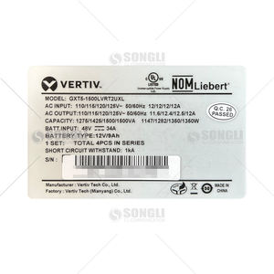 Vertiv liebert gxt5 באינטרנט <span class=keywords><strong>ups</strong></span> חד פאזי 220v 750va-20kva קיבולת מתלה עם חומצה עופרת הגנה ברק - Product Image 6