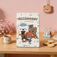 Carnet mignon avec design de personnage Stitch, format A5, carnet de notes cousu