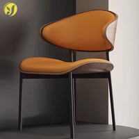 Chaise de salle à manger en métal, ensemble de salle à manger, meubles de salle à manger, chaises de salle à manger nordiques modernes pour table à manger