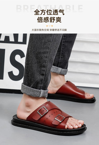 Sandalias de Verano 2026 para Hombre, Pantuflas de Moda para Exteriores, Zapatos de Playa de Talla Grande para Hombre - Product Image 3