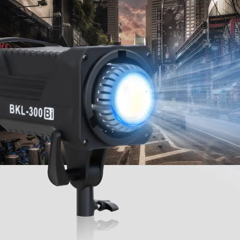 Dauerhafte Ausrüstung BKL-300BI 120w 3200-5600K ununterbrochener Cob führte Video lichter